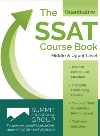 SSAT Quantitative Student Edition
